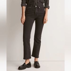 madewell Kick Out Crop Jeans Starkey wash